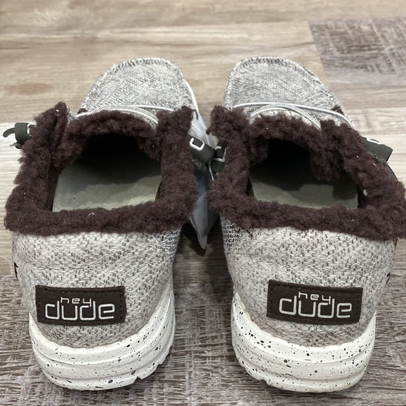 Hey Dude Wendy Salt and Pepper Women’s Slip-On Shoes - Picture 9 of 10